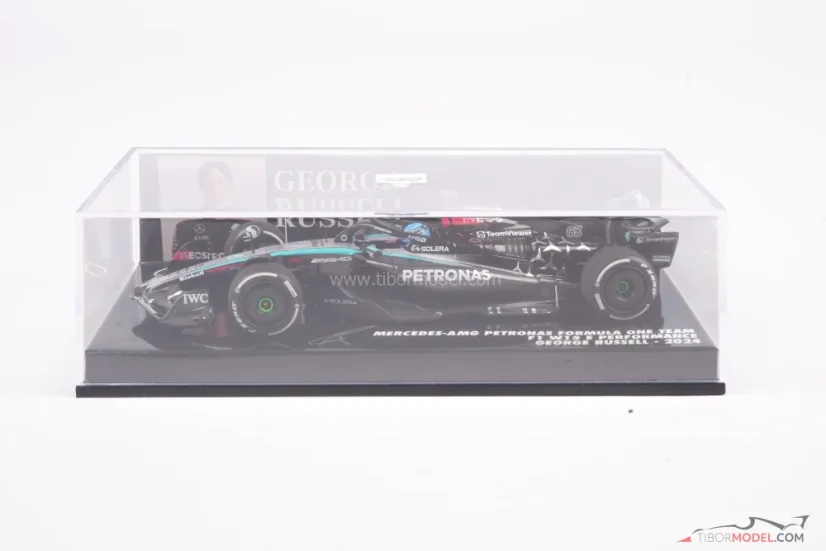 Mercedes W15 - George Russell (2024), 1:43 Minichamps