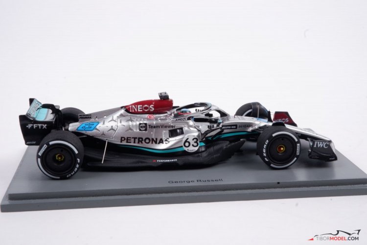 Mercedes W13 - G. Russell (2022), VC Belgicka, 1:43 Spark