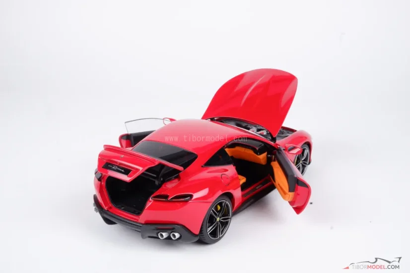 Ferrari Roma (2019) červené rosso corsa, 1:18 Polistil