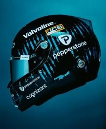 Lance Stroll 2026 mini helmet, Aston Martin, 1:5 Spark