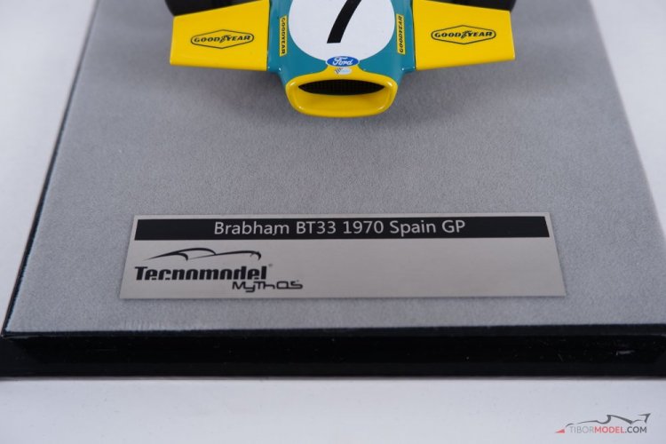 Brabham BT33 - J. Brabham (1970), Spanish GP, 1:18 Tecnomodel