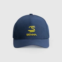 Ayrton Senna sapka, kék színben Ayrton Senna sapka, kék színben