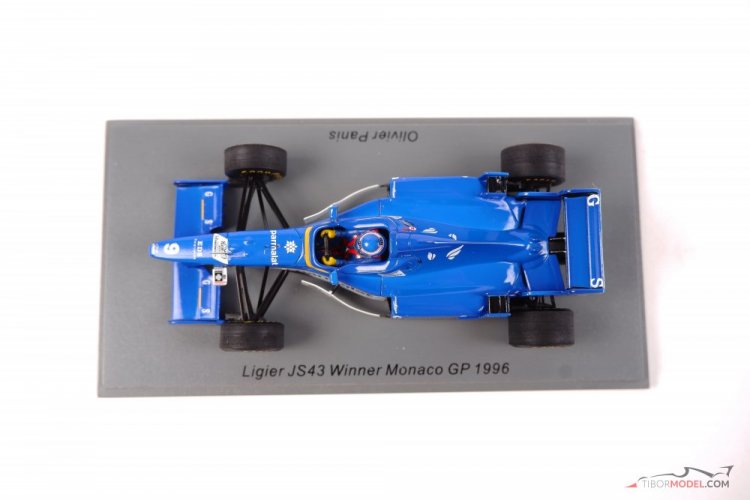 Ligier JS43 - O. Panis (1996), Winner Monaco GP, 1:43 Spark