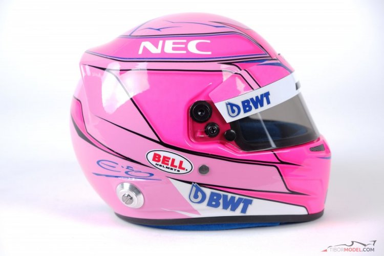 Esteban Ocon 2018 Force India prilba, 1:2 Bell