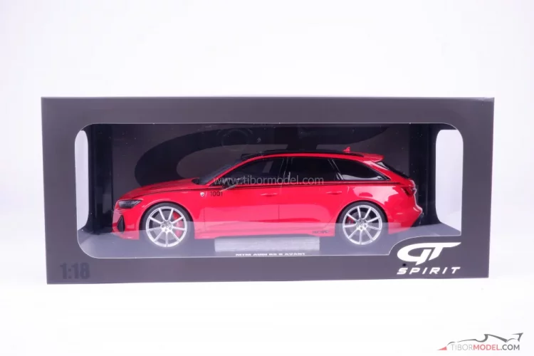 Audi RS 6 C8 (2021) MTM, piros, 1:18 GT Spirit