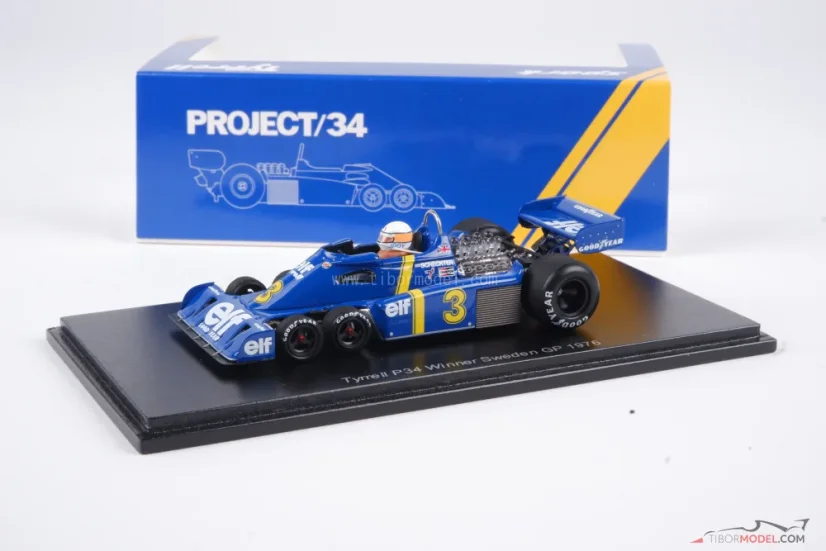 Tyrrell P34 - Jody Scheckter (1976), Víťaz VC Švédska, 1:43 Spark
