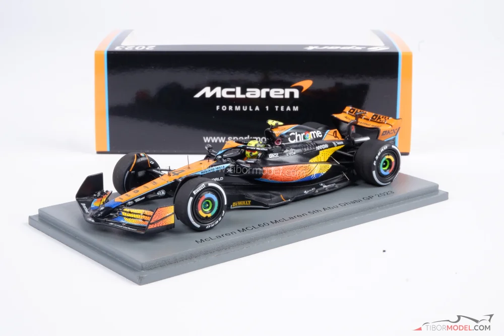 McLaren MCL60 - Lando Norris (2023), Abu Dhabi, 1:43 Spark
