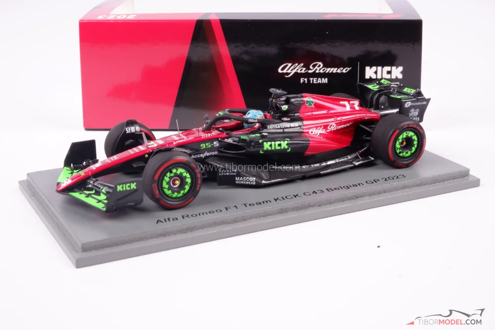 Alfa Romeo C43 - Valtteri Bottas (2023), VC Belgicka, 1:43 Spark