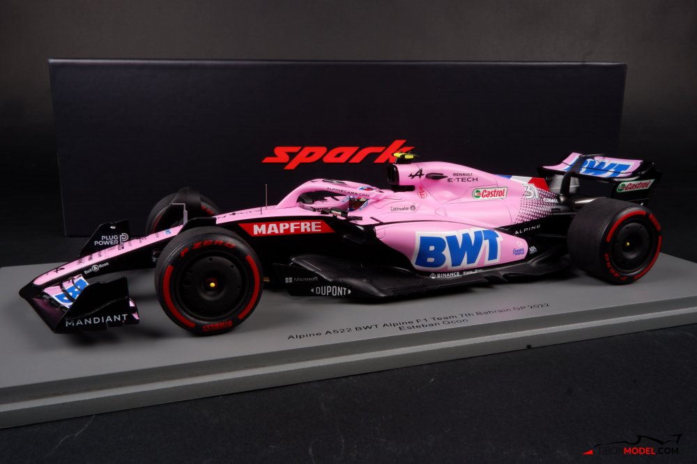 Alpine A522 - Esteban Ocon (2022), VC Bahrajnu, 1:18 Spark